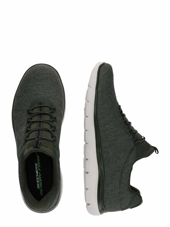 Skechers Heren Groene lightweight sneaker - Maat 40 | bol.com