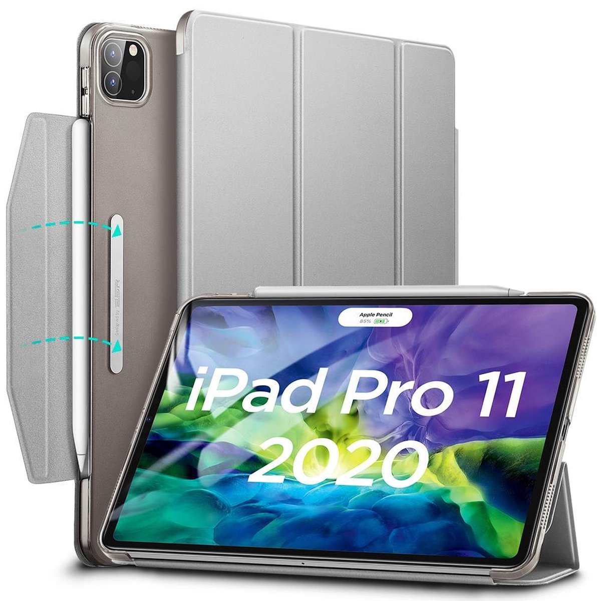 ESR Apple iPad Pro 11 2020 Yippee Color Case zilver