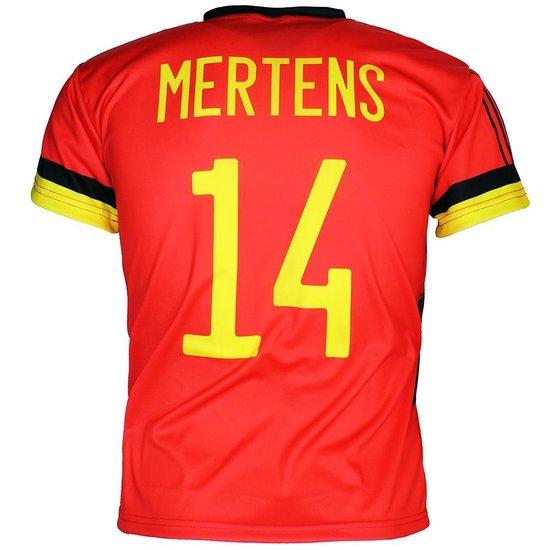 Het Belgisch Voetbalelftal Dries Mertens 14 De Rode Duivels België Replica  Voetbal... | bol.com