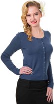 Dancing Days Cardigan -L- Getaway Blauw