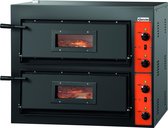 Pizza Oven Dubbel Elektrisch | 2 x 4 Pizza's Ã˜30cm | 380V | 8,4kW | 890x880x(H)750mm