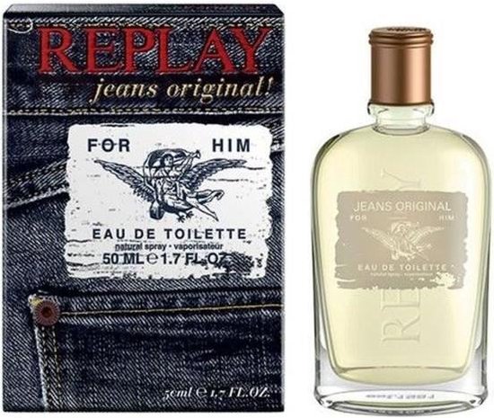 Replay Jeans Original For Him - 30 ml - Eau de toilette | bol.com