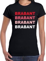 Brabant / Holland t-shirt zwart voor dames 2XL