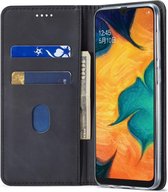 Samsung Galaxy A40 Hoesje Wallet Bookcase Kunstleer Zwart