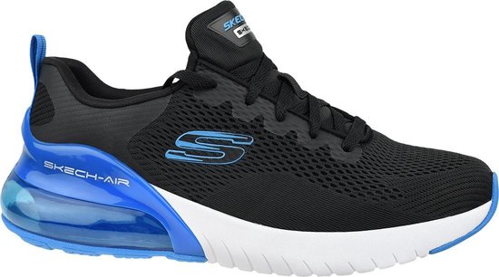 Skechers heren sneaker - Zwart - Maat 42 | bol.com