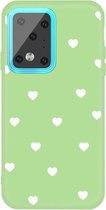 Hartjes TPU Back Cover - Samsung Galaxy S20 Ultra Hoesje - Groen