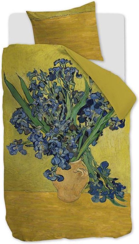 Beddinghouse Van Gogh Museum Irises - Dekbedovertrek - Geel