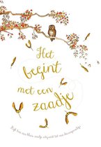 Omslag Het begint met een zaadje