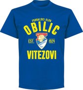 FK Obilic Established T-shirt - Blauw - XL