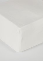 Ambianzz Bedding - Jersey Hoeslaken Matras - Katoen - 140x200 + 35 cm - Crème