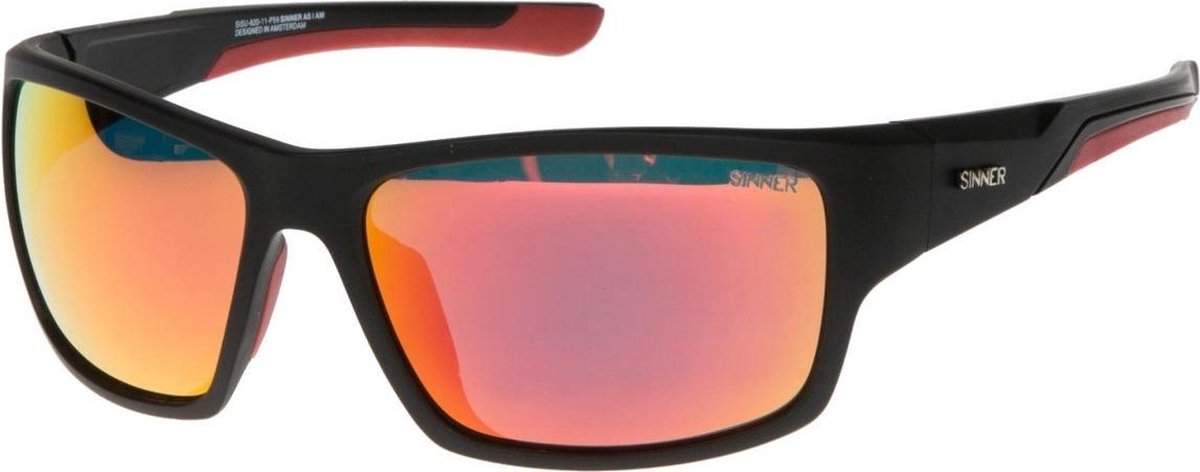 Sinner Lemmon Unisex Zonnebril - Zwart