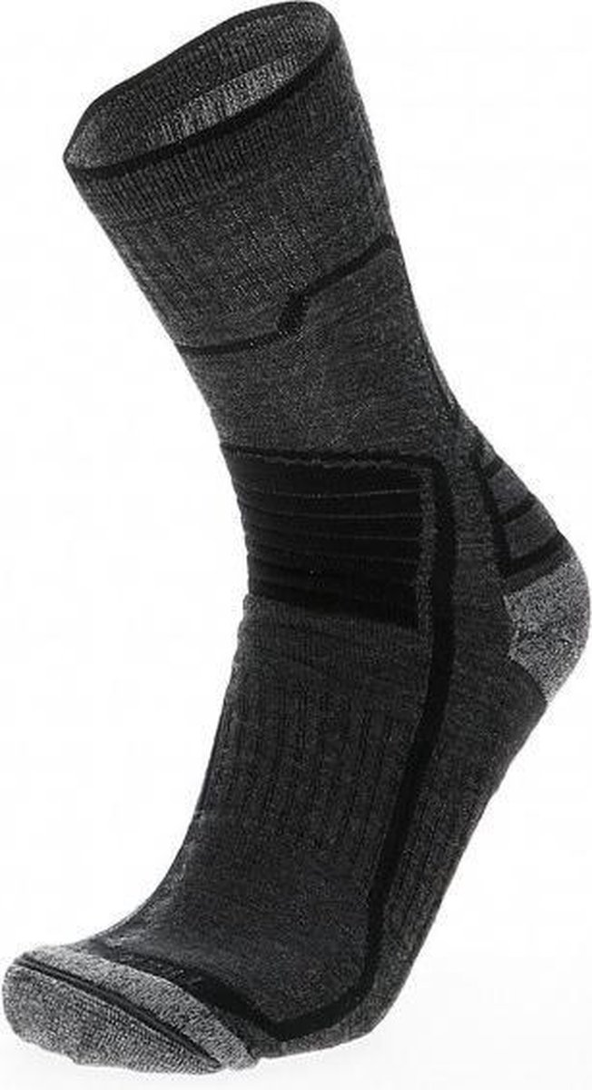 Medium weight natural merino short trekking socks