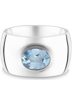 Quinn - Dames Ring - 925 / - zilver - edelsteen - 21034658