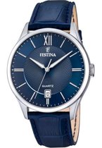 Festina - F20426/2 - Polshorloge - Heren - Quartz - Lederen band