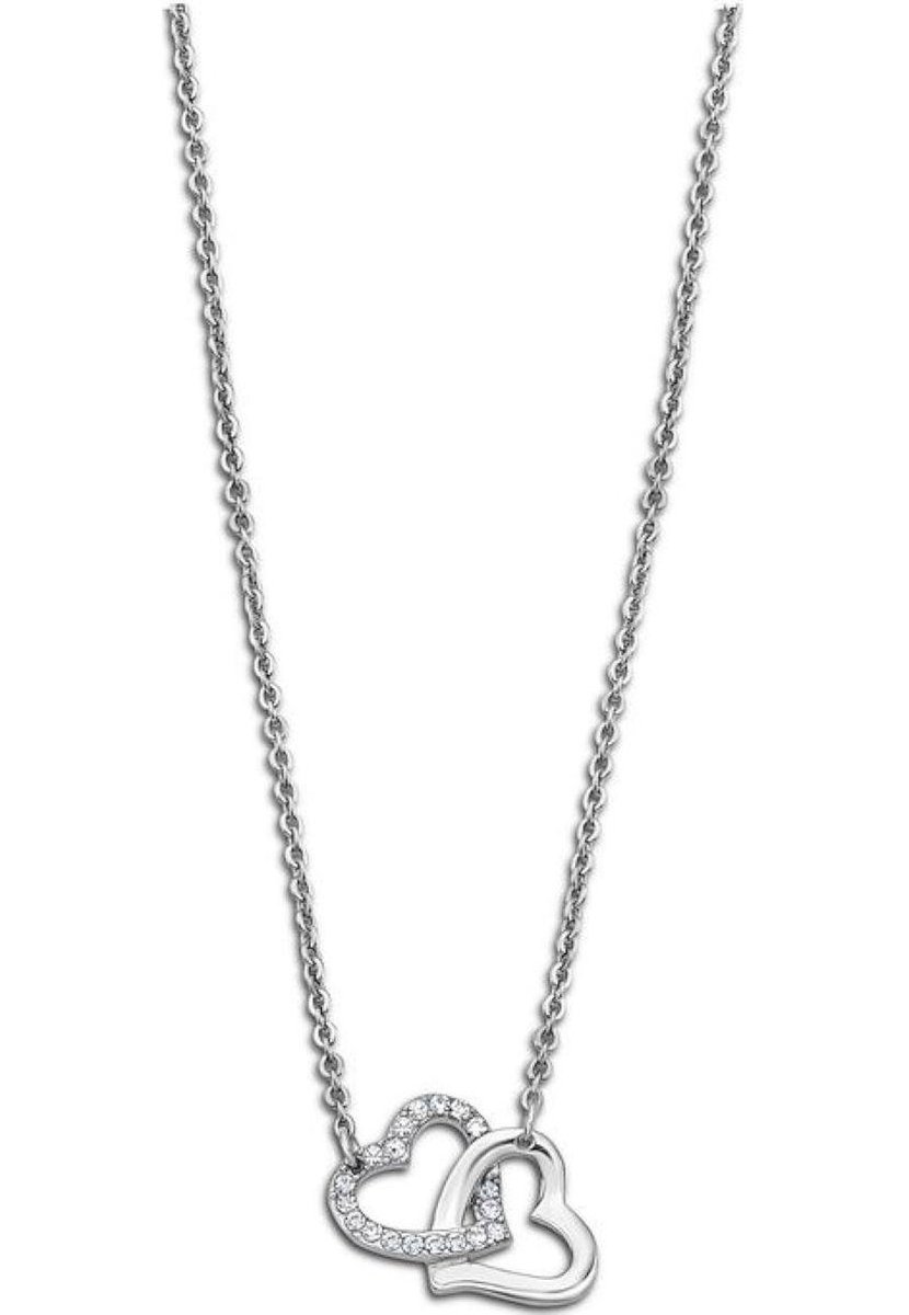 LOTUS Style - Ketting Dames LS1912-1-1 Woman`s Heart Anhänger 2 Herzen