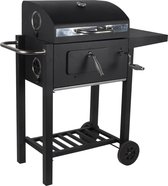 BBQ Collection - luxe barbecue met zijtafel - verrijdbaar - 106 x 60,5 x 110 cm