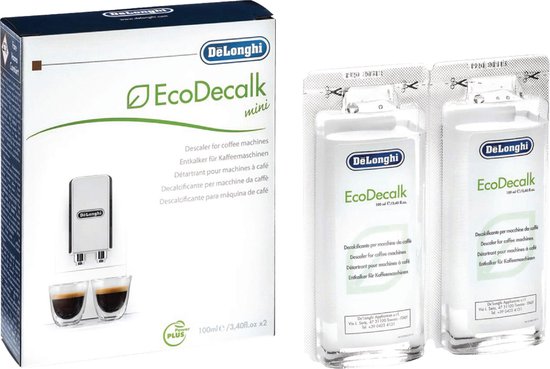 De'Longhi EcoDecalk Mini - Koffiemachineontkalker - 2 x 100 ml