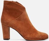 Linea Zeta Enkellaarsjes cognac - Maat 42