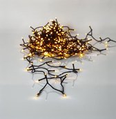 Gouden kerstverlichting -25meter -360leds -Ook geschikt voor buiten -lichtkleur: Super warm wit -met stekker -Kerstdecoratie