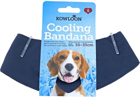 Cool bandana donkerblauw - S