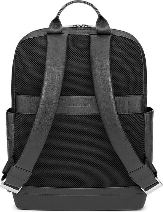 Moleskine Classic Leather Pro Backpack Black bol