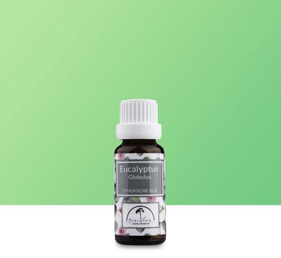 Miraflor Pure Eucalyptus Olie 20ml | Duurzame Etherische Olie | 100% Puur | Essentiële