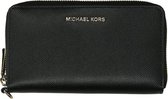 Michael Kors - Lg Flat Mf Phone Case - Zwart - Vrouwen - Maat