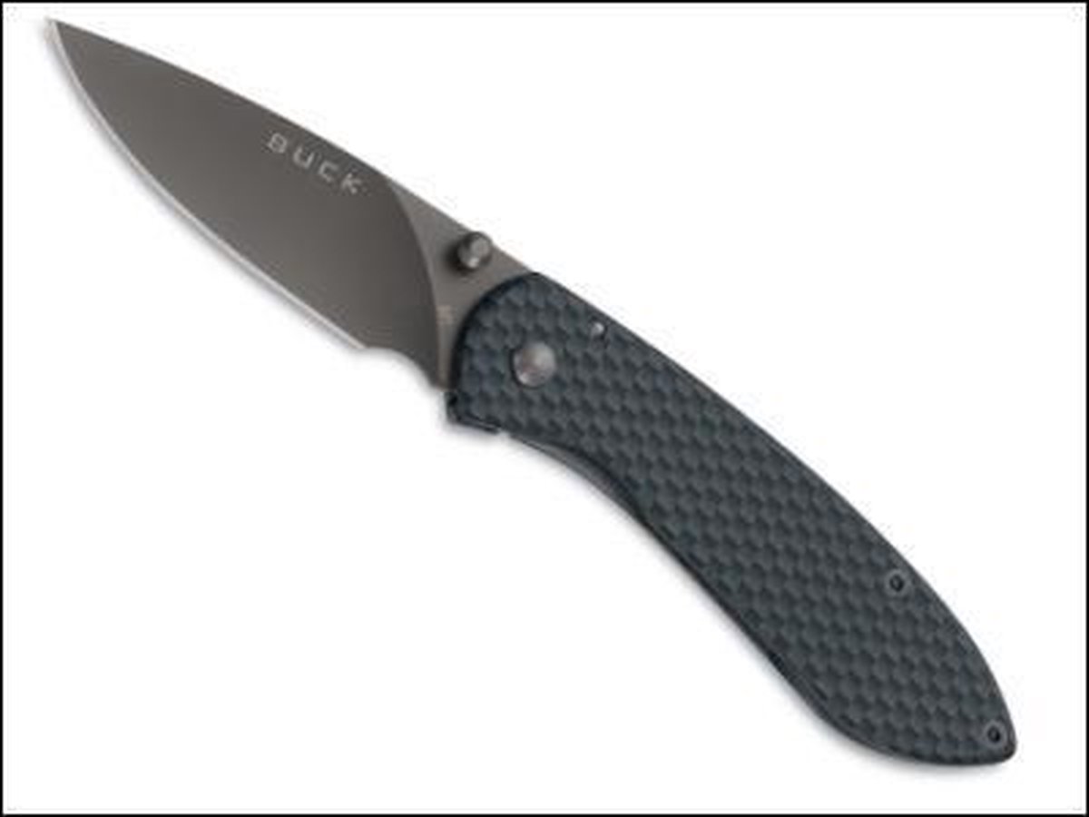 Buck nobleman carbon grijs/titanium