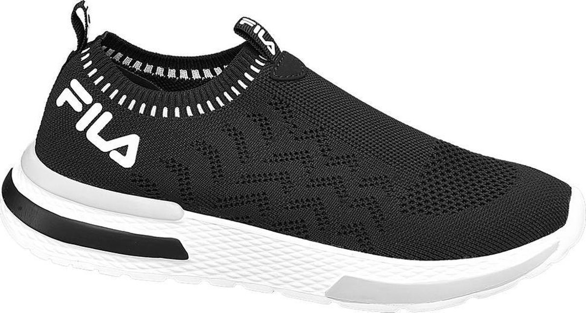 Fila Dames Zwarte knitted sneaker Maat 40 bol