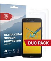 Rosso Motorola Moto G5 Ultra Clear Screen Protector Duo Pack