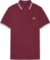 Fred Perry Fred Perry Polo heren polo bordeaux