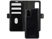 Samsung Galaxy S20+ Bookcase hoesje - dbramante1928 - Effen Zwart - Leer
