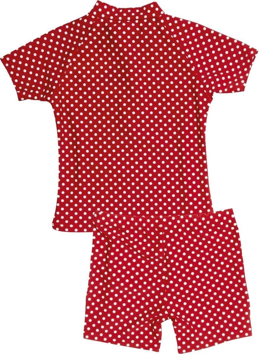 Playshoes UV zwemsetje Kinderen Dots - Rood — afbeelding 3