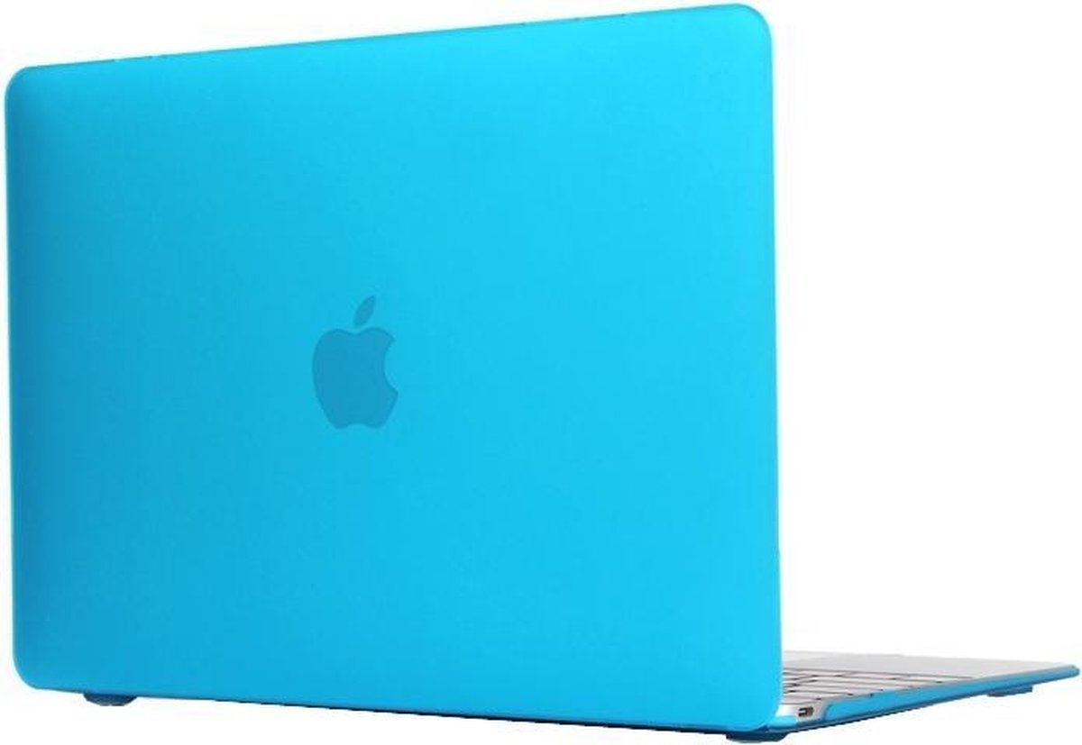 Macbook 12 INCH Case Cover Hoes (A1534)| + Dust Plugs|Baby Blauw / Baby Blue