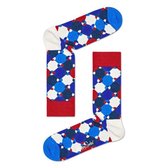 Happy Socks sokken Diamond Dot Sock donkerblauw - Unisex - Maat: 36-40