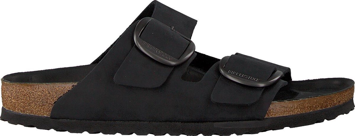 Birkenstock Heren Slippers Arizona Big Buckle Men Zwart