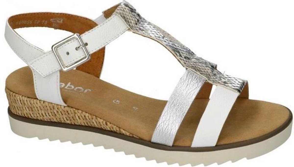 Gabor -Dames wit sandalen maat 41 - Schoenen.nl