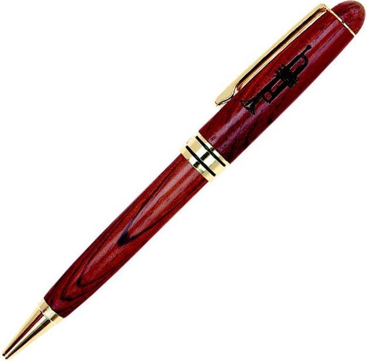 Rozenhout Pen Trompet