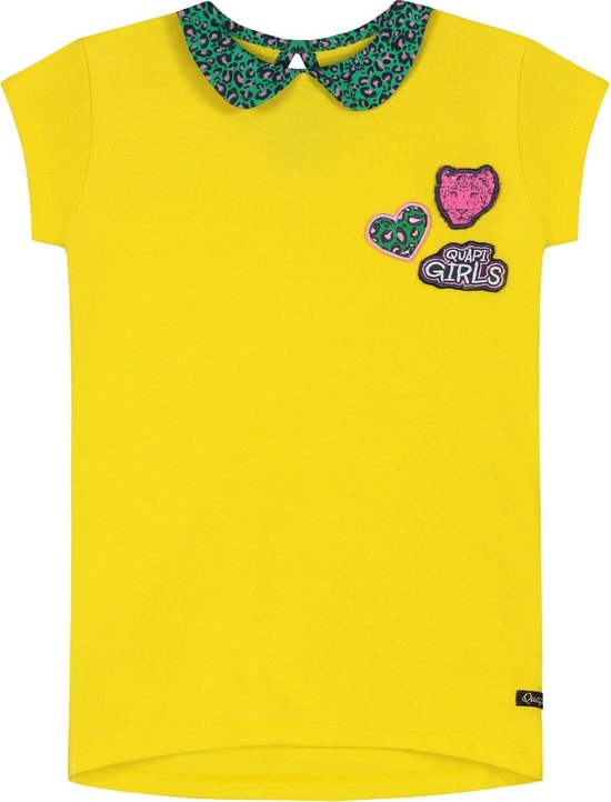 Quapi T-shirt Andie banana yellow - maat 92