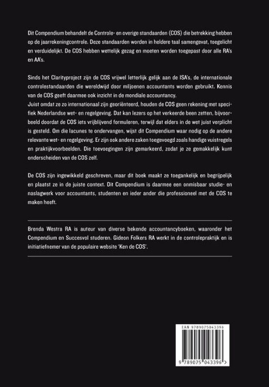 | Compendium accountancy 1B, Brenda Westra COS shop 25 70% | Gratis retourneren |
