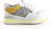 Meisjes Veterschoenen Develab 42578-399 Yellow Combi Multi - Maat 37