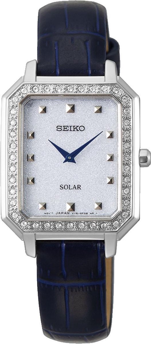 Seiko Solar SUP429P1 - Dames - Horloge - 24.5 mm | bol.com