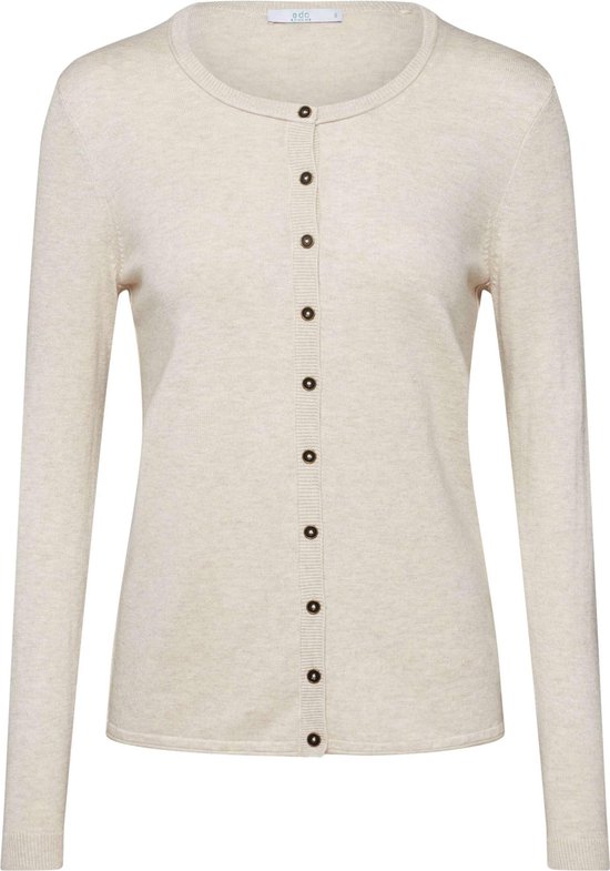 Edc By Esprit gebreid vest ocs basic bttn Sands