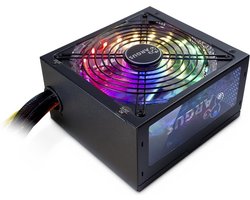 Inter-Tech Argus RGB-700W II power supply unit 20+4 pin ATX ATX Zwart