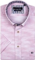Giordano Korte mouw Overhemd - 106038 Rose (Maat: XL)