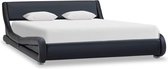 Bedframe kunstleer zwart 140x200 cm