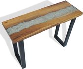 Wandtafel 100x35x75 cm teakhout