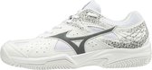 Mizuno - Break Shot 2 CC - Tennisschoen - Wit - Zwart - Maat 43