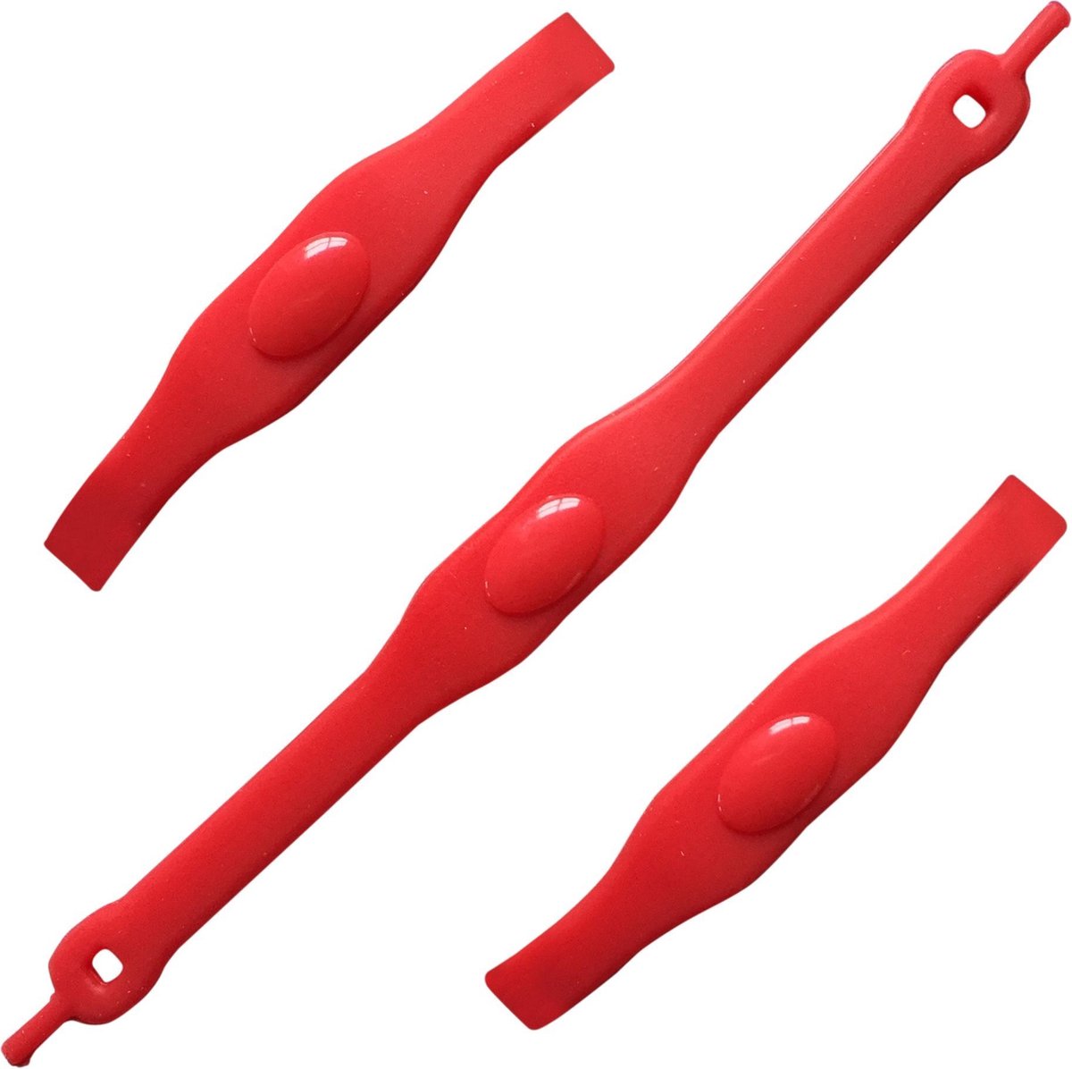 SHOEPS 8 Rood - elastische veters