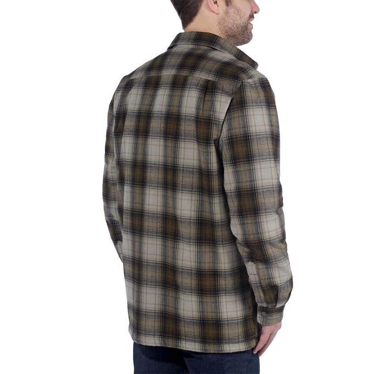 CARHARTT HUBBARD SHERPA LINED SHIRT JAC 